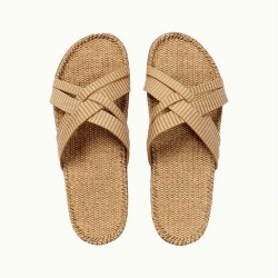 Kreminės SHANGIES šlepetės Rudens Spalviniams Tipams