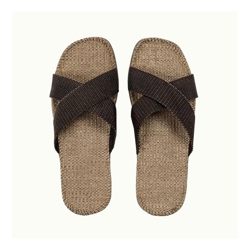 DARK AUTUMN Unisex šlepetės SHANGIES Brown Coffee