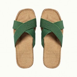 WARM AUTUMN Unisex šlepetės SHANGIES Groovy Grass