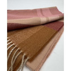 Alpakų vilnos šalikas Mocha rusvas