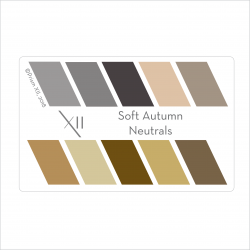 PrismXII Soft Autumn Top10 Neutrals Card